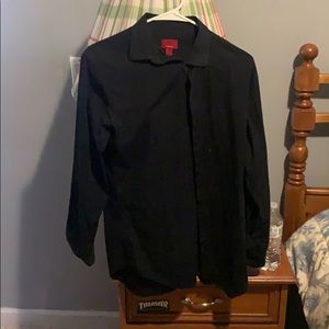 Black dress shirt